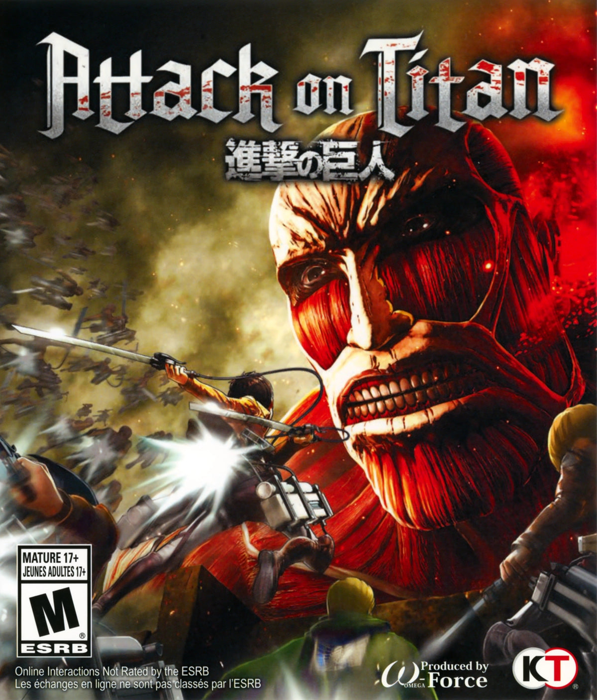 Attack on Titan Xbox One - Video Game - Used - CaveGamers