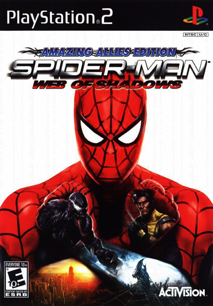 Spider-Man: Web of Shadows PS2 - Video Game - Used - CaveGamers