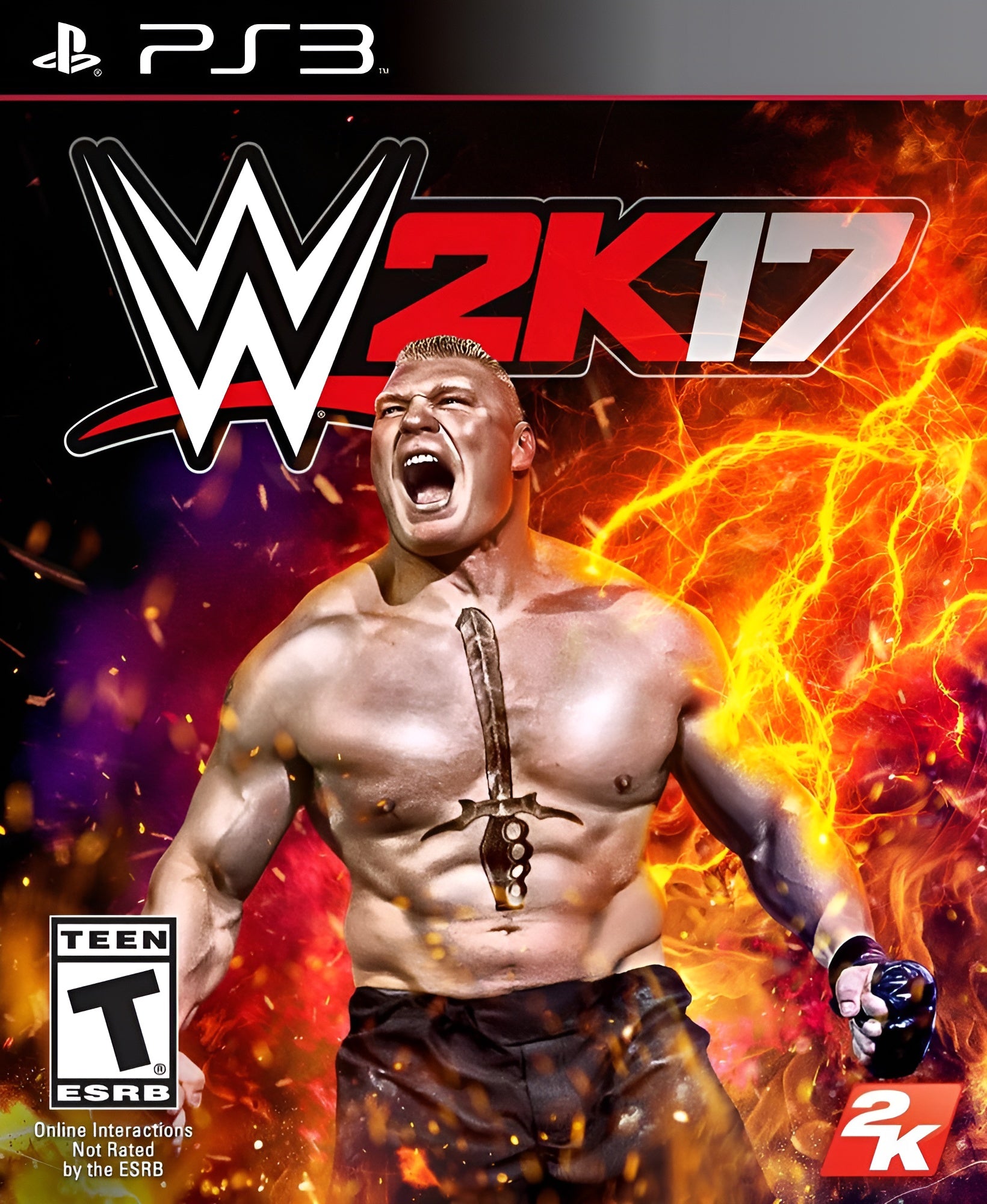 WWE 2K17 PS3 - Video Game - Used - CaveGamers
