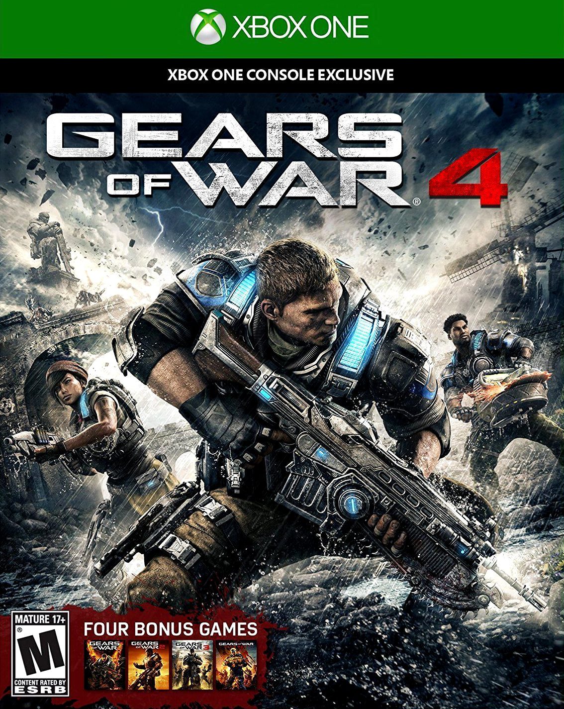 Gears of War 4 Xbox One - Video Game - Used - CaveGamers