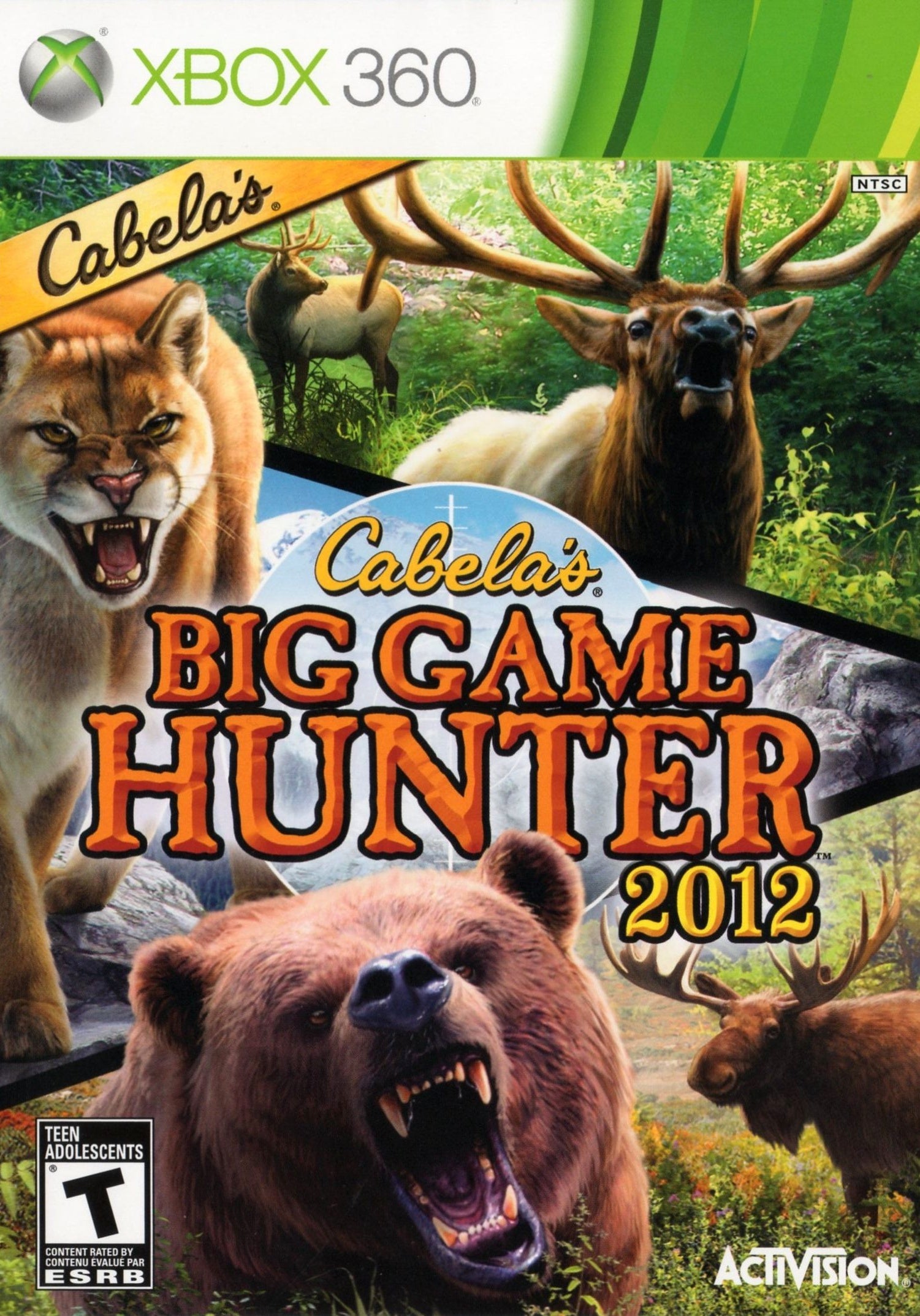 Cabela's Big Game Hunter 2012 Xbox 360 - Video Game - Used - CaveGamers
