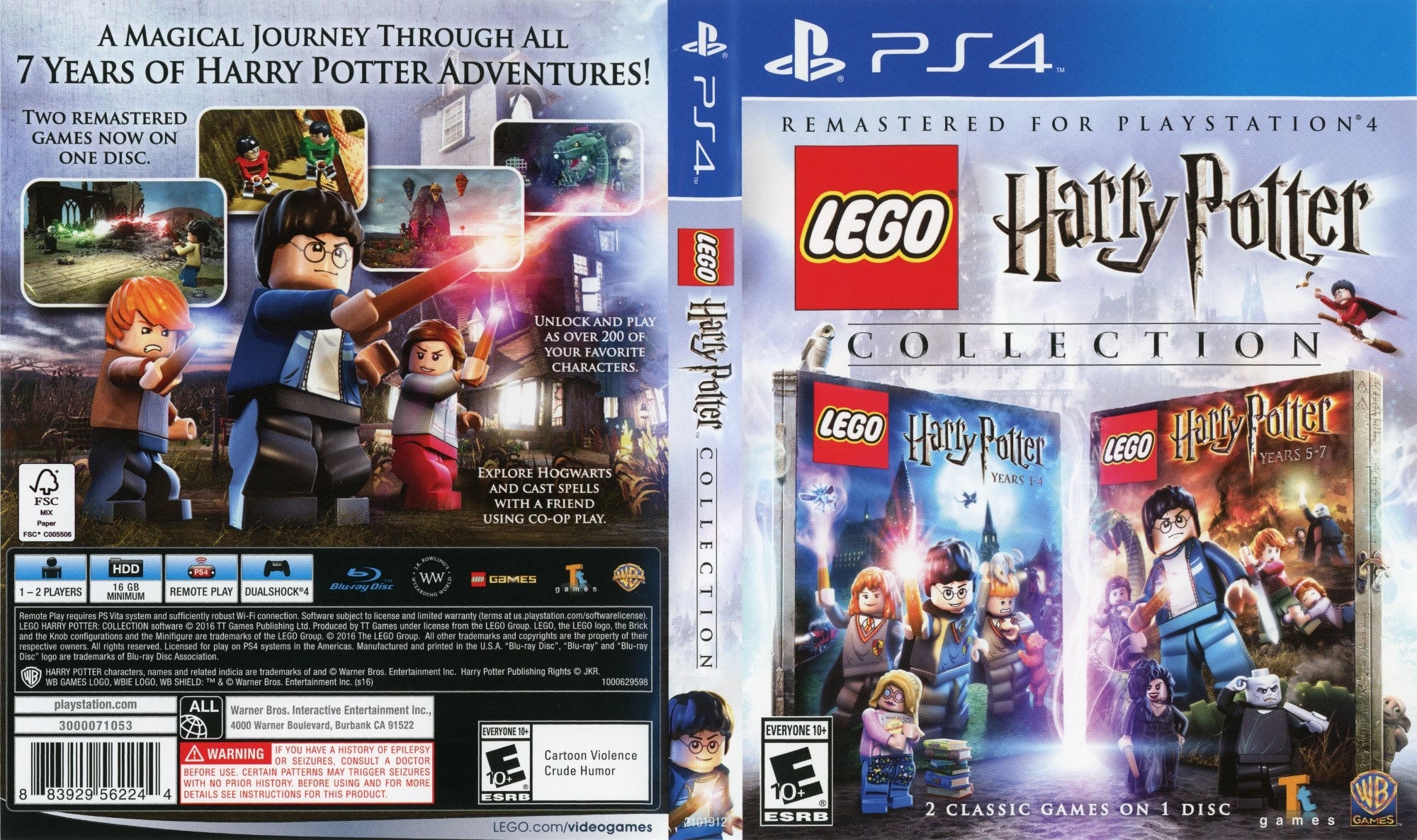 LEGO Harry Potter Collection PS4 - Video Game - Used - CaveGamers - Image 4