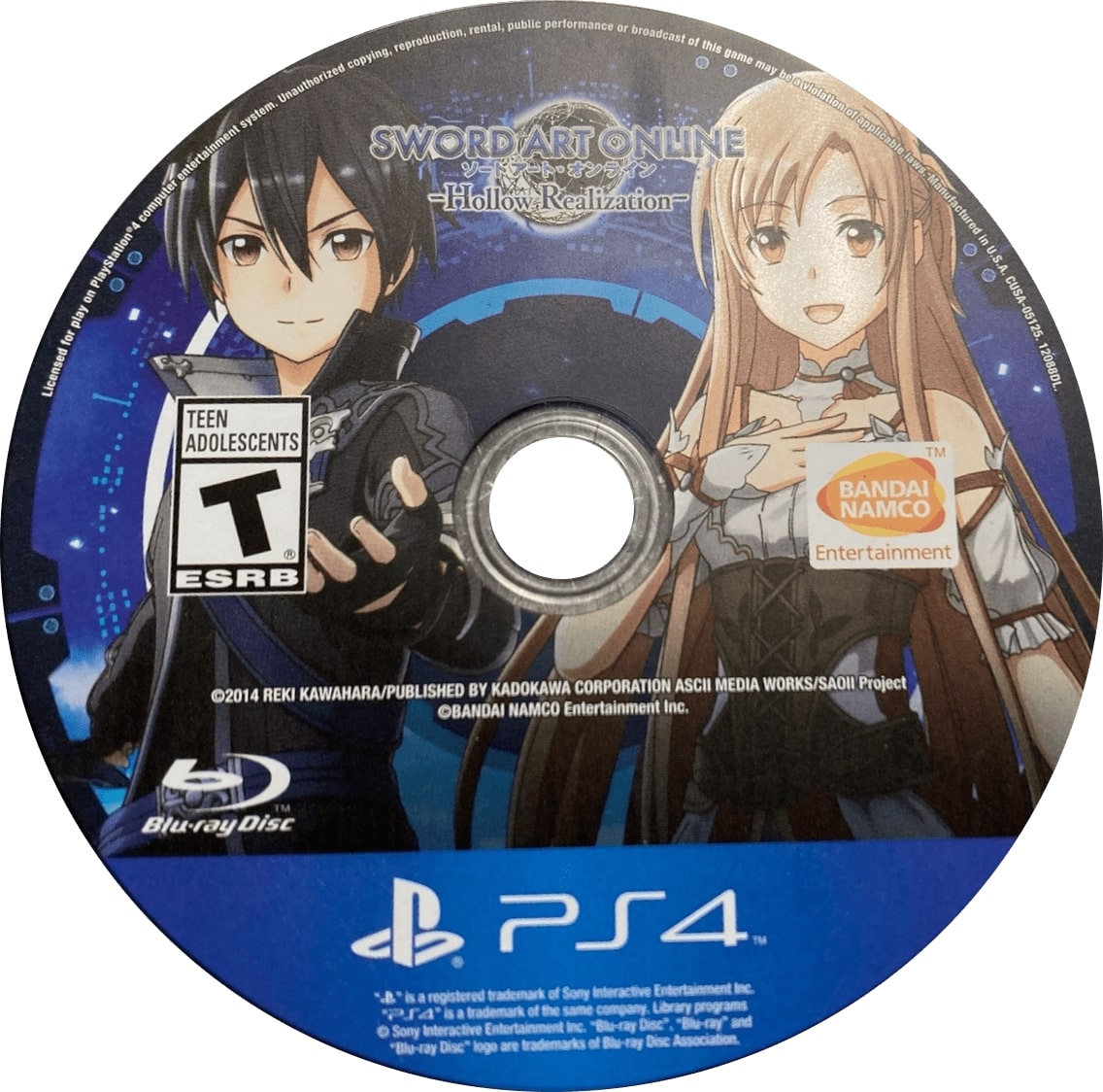 Sword Art Online: Hollow Realization PS4 - Video Game - Used - CaveGamers - Image 2