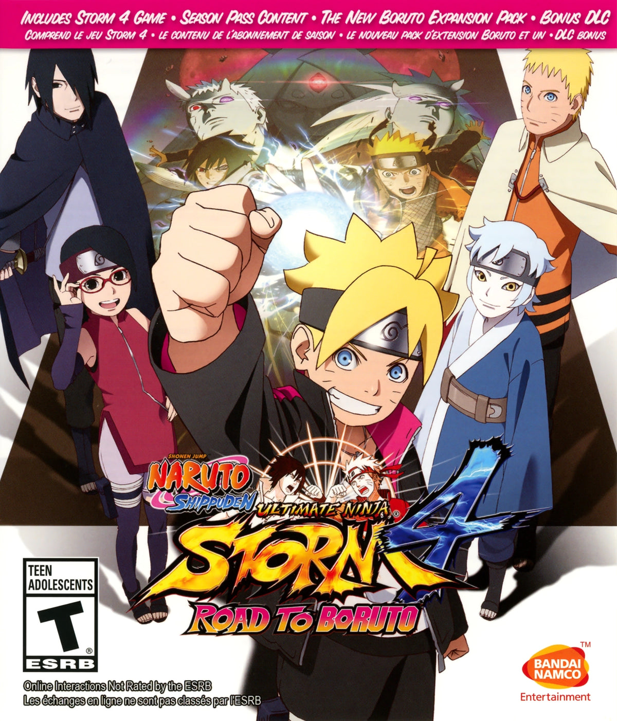 Naruto Shippuden Ultimate Ninja Storm 4: Road to Boruto Xbox One - Video Game - Used - CaveGamers