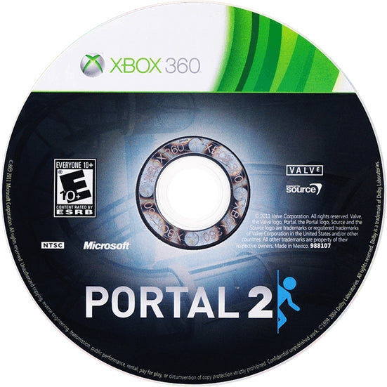 Portal 2 Xbox 360 - Video Game - Used - CaveGamers - Image 3