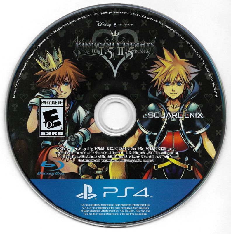Kingdom Hearts HD 1.5 + 2.5 Remix PS4 - Video Game - Used - CaveGamers - Image 3