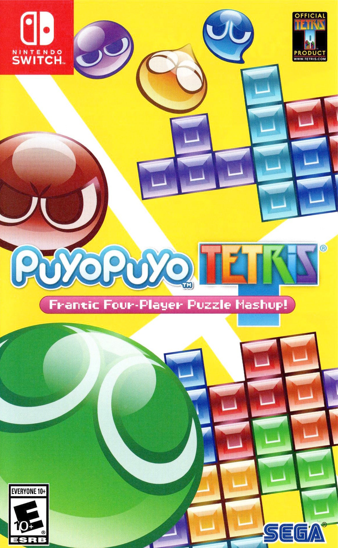 Puyo Puyo Tetris Switch - Video Game - Used - CaveGamers