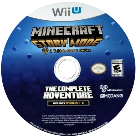 Minecraft: Story Mode Complete Adventure Wii U - Video Game - Used - CaveGamers - Image 3