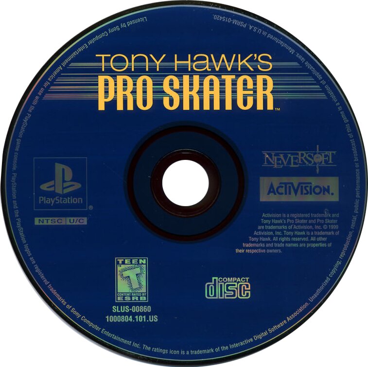 Tony Hawk's Pro Skater Playstation - Video Game - Used - CaveGamers - Image 3