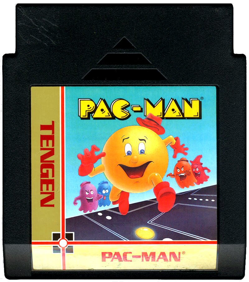 Pac-Man (Tengen) NES - Video Game - Used - CaveGamers - Image 3