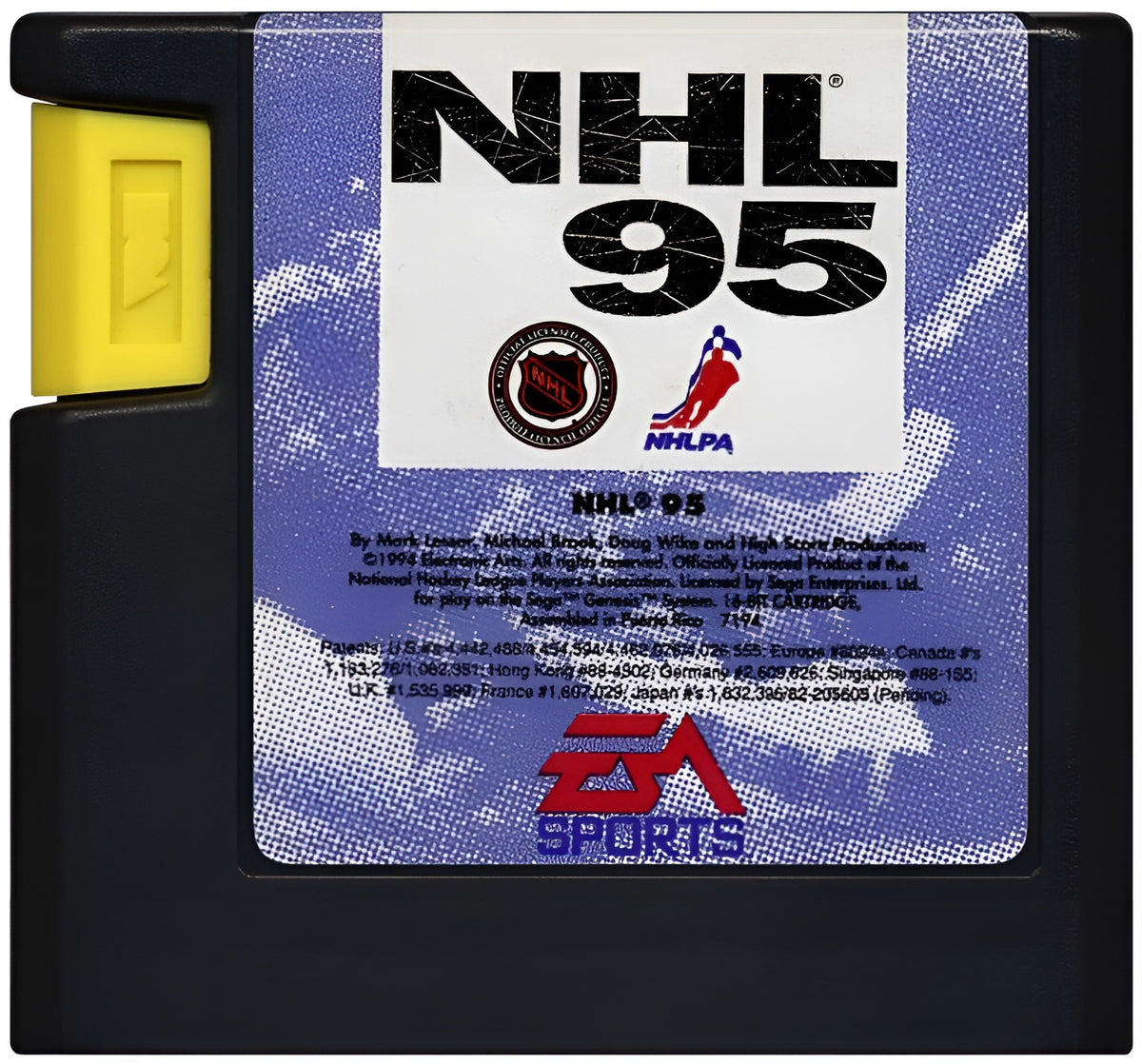 NHL 95 Genesis - Video Game - Used - CaveGamers - Image 3