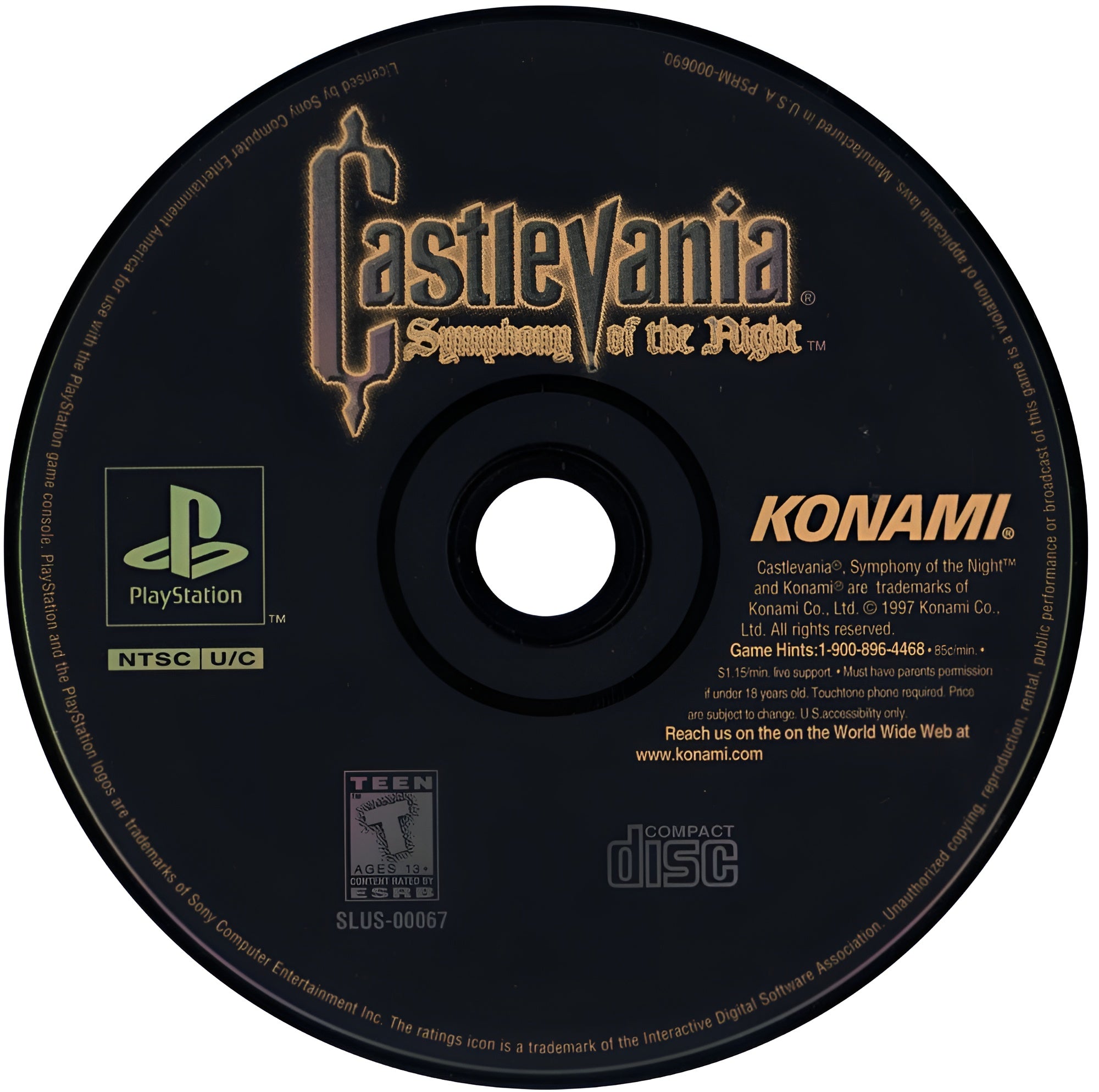 Castlevania: Symphony of the Night Playstation - Video Game - Used - CaveGamers - Image 3