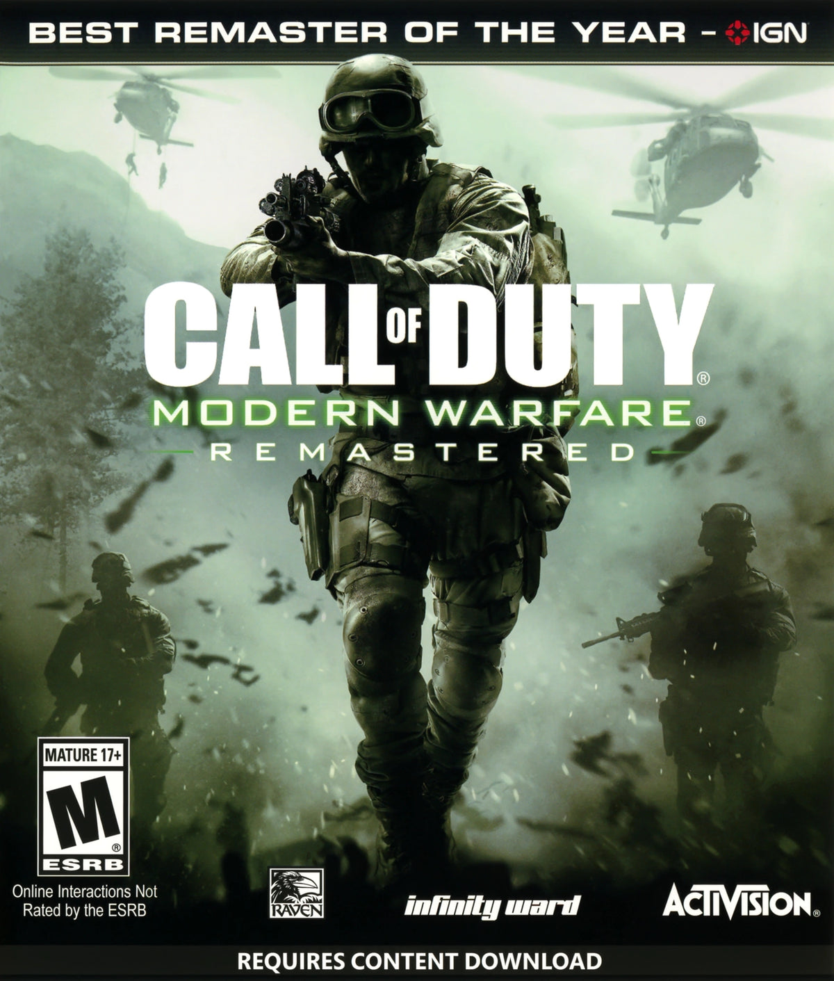 Call of Duty: Modern Warfare Remastered Xbox One - Video Game - Used - CaveGamers