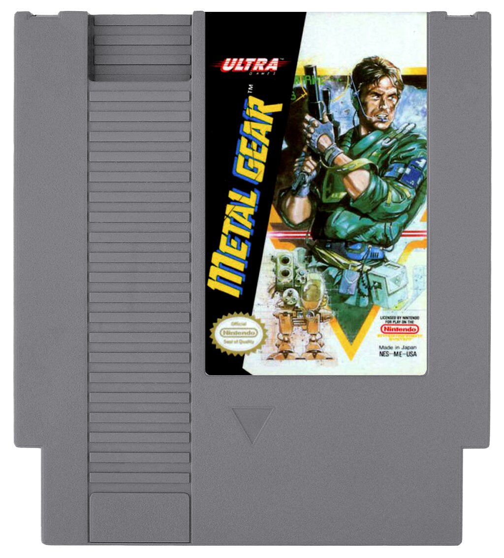 Metal Gear NES - Video Game - Used - CaveGamers - Image 3