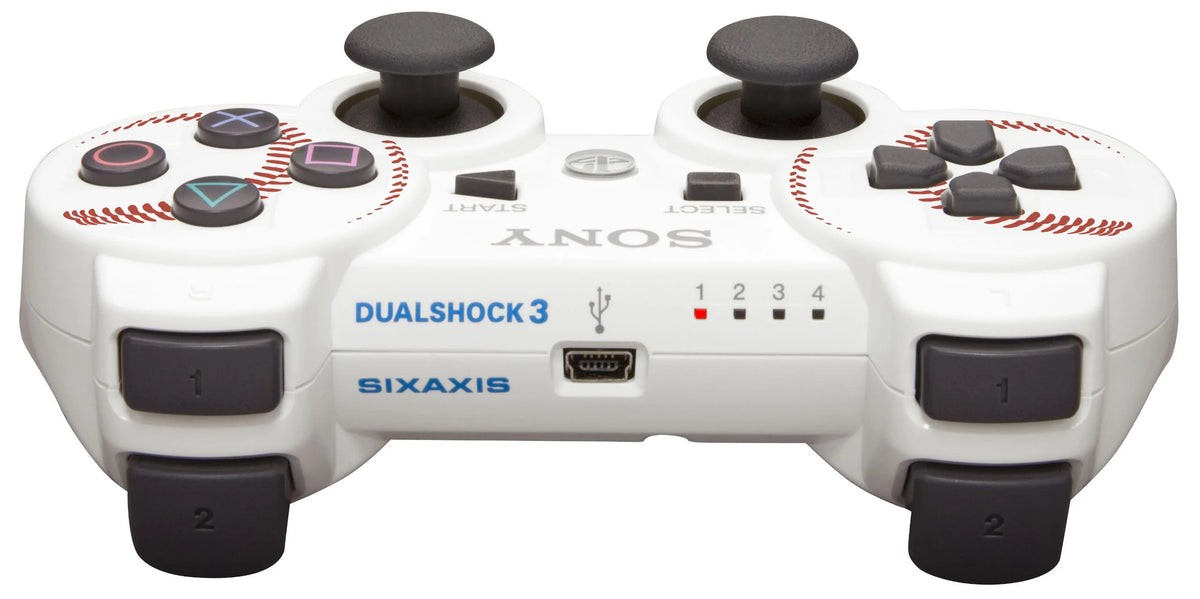 PlayStation 3 Dualshock 3 Wireless Controller - MLB 11 Baseball Edition PS3 - Video Game Accessory - Used - CaveGamers - Image 3