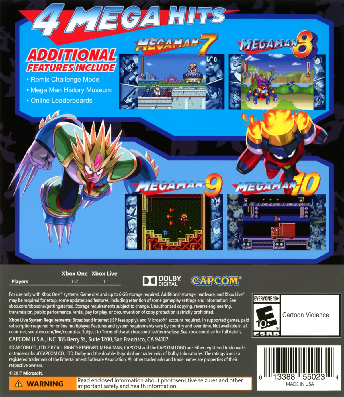 Mega Man Legacy Collection 2 Xbox One - Video Game - Used - CaveGamers - Image 2