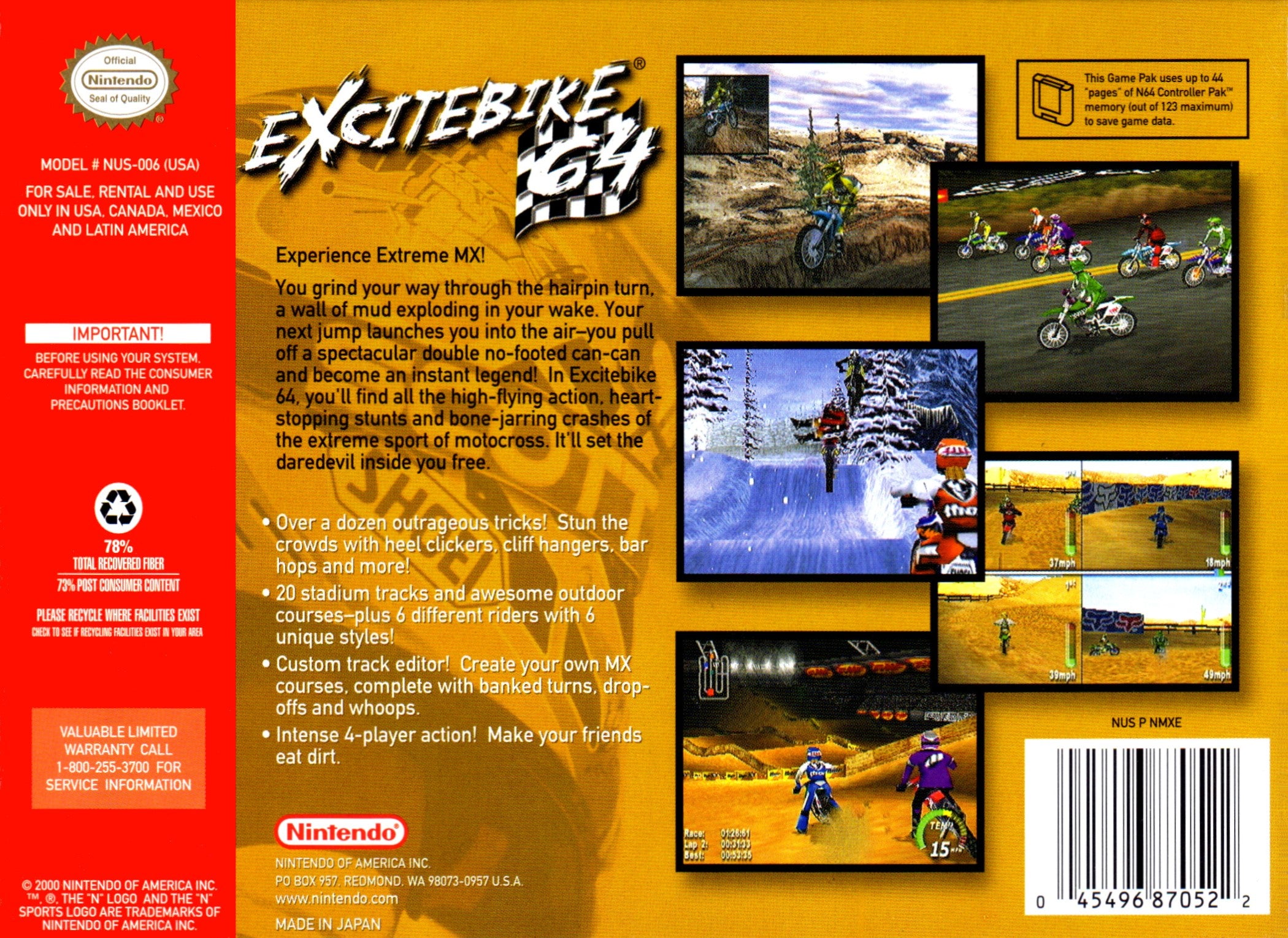 ExciteBike 64
