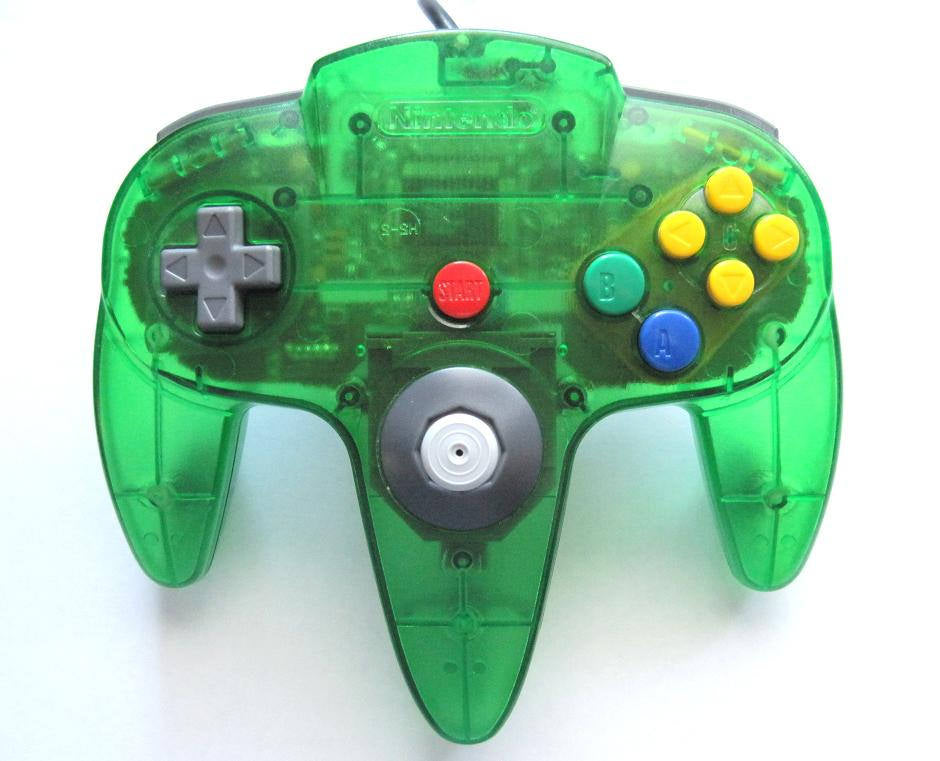 Nintendo 64 Console - Jungle Green N64 - Video Game System - Used - CaveGamers - Image 3