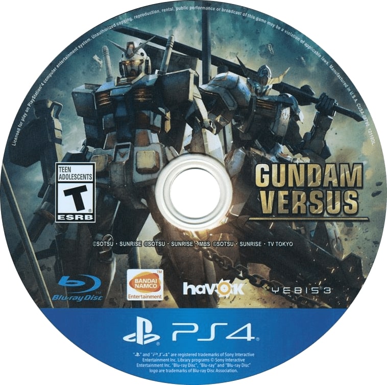 Gundam Versus PS4 - Video Game - Used - CaveGamers - Image 3