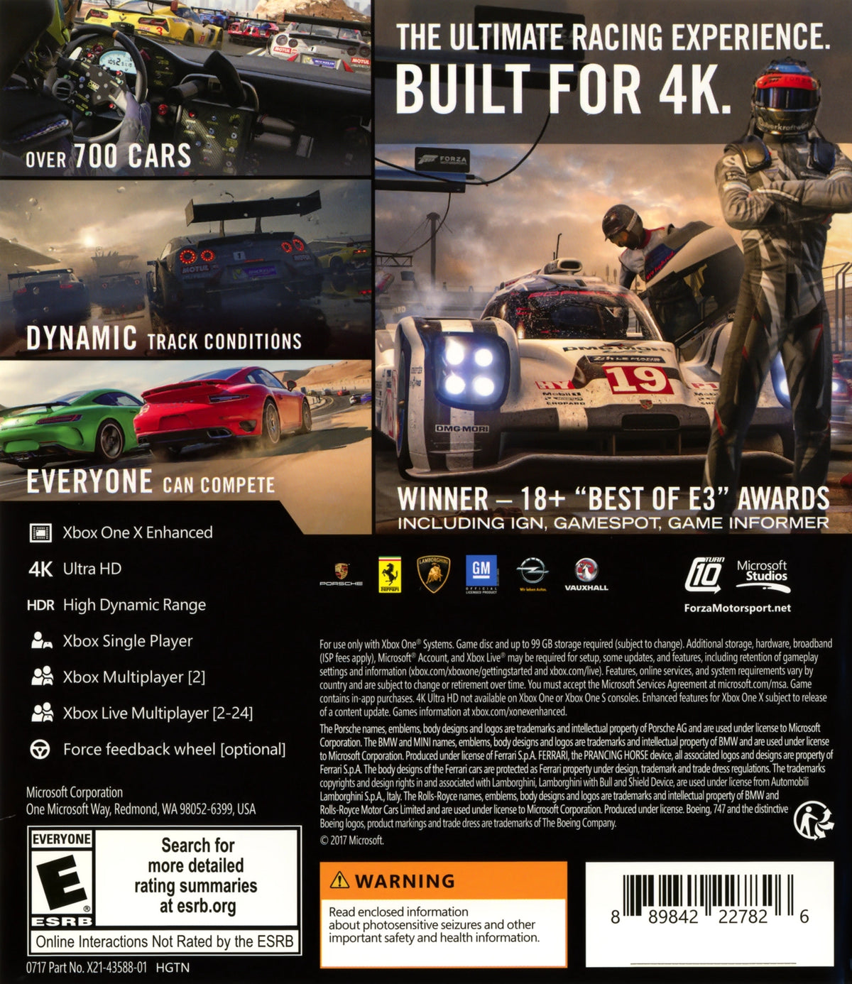 Forza Motorsport 7 Xbox One - Video Game - Used - CaveGamers - Image 2