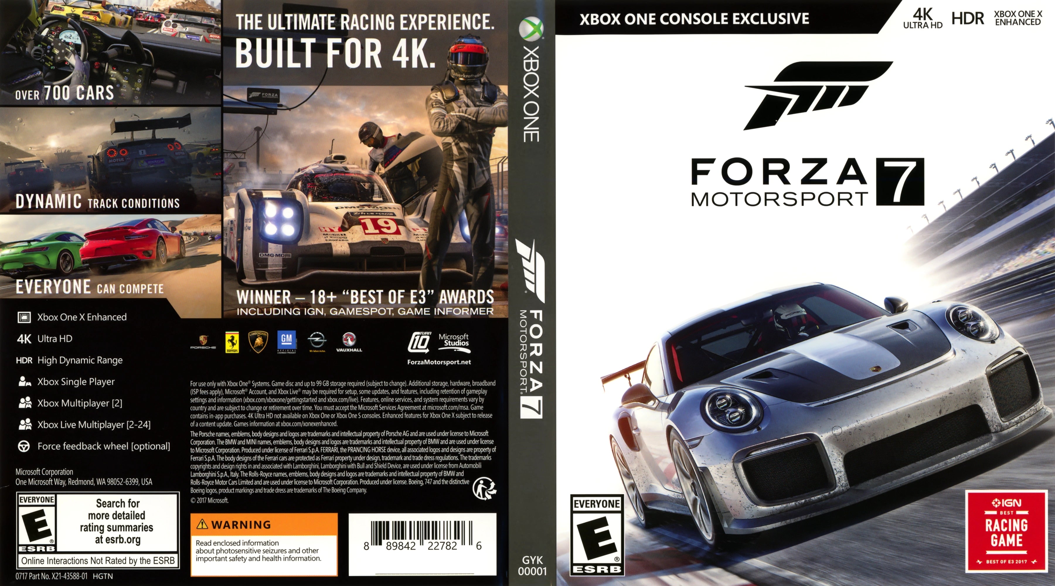 Forza Motorsport 7 Xbox One - Video Game - Used - CaveGamers - Image 4