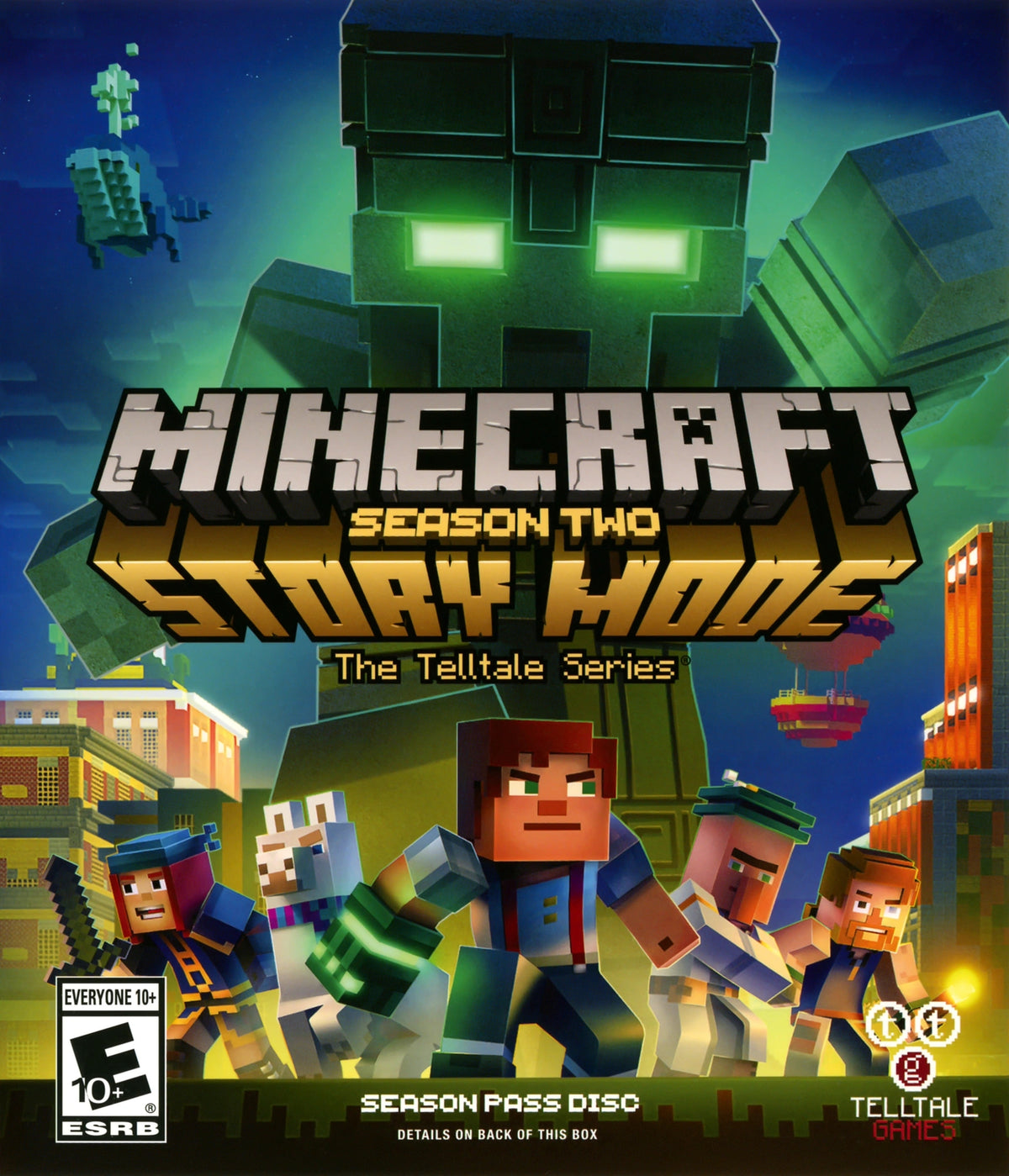 Minecraft: Story Mode Season Two Xbox One - Video Game - Used - CaveGamers