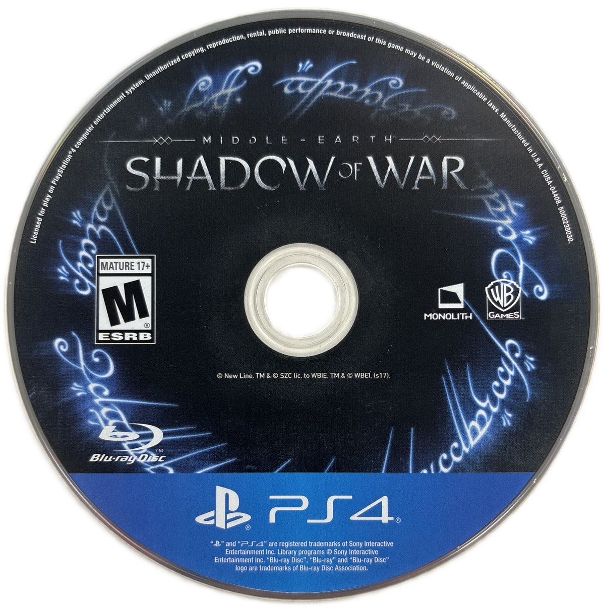 Middle Earth: Shadow of War PS4 - Video Game - Used - CaveGamers - Image 3