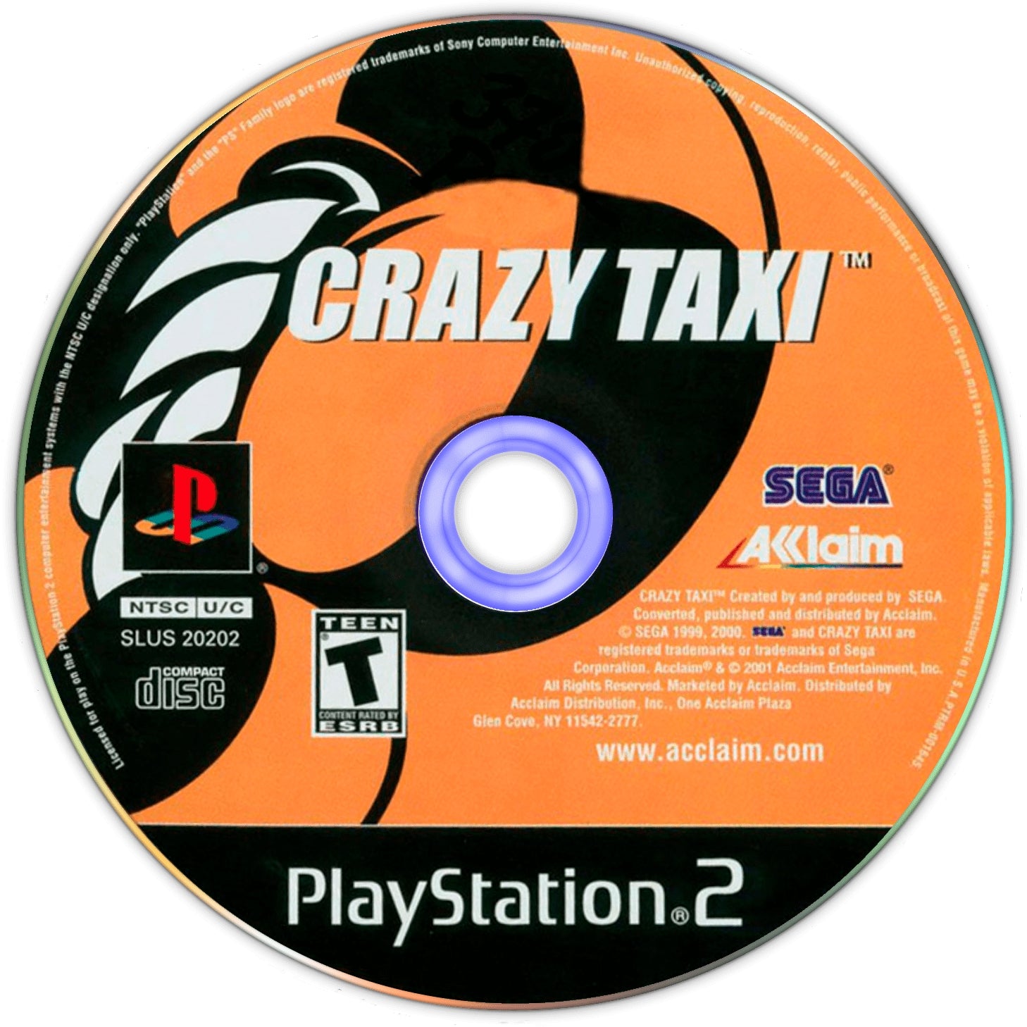 Crazy Taxi PS2 - Video Game - Used - CaveGamers - Image 3