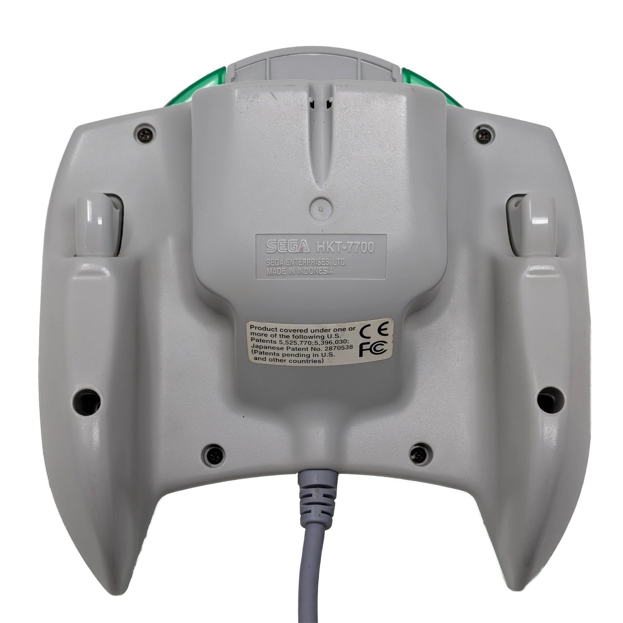 Sega Dreamcast Controller - Green - Video Game Accessory - Used - CaveGamers - Image 3