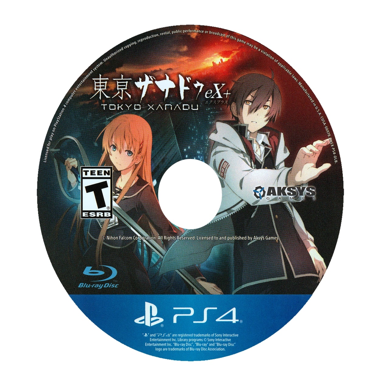 Tokyo Xanadu EX+ PS4 - Video Game - Used - CaveGamers - Image 2