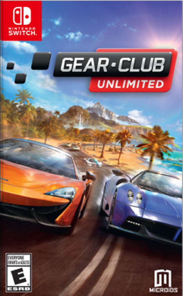 Gear Club Unlimited Switch - Video Game - Used - CaveGamers