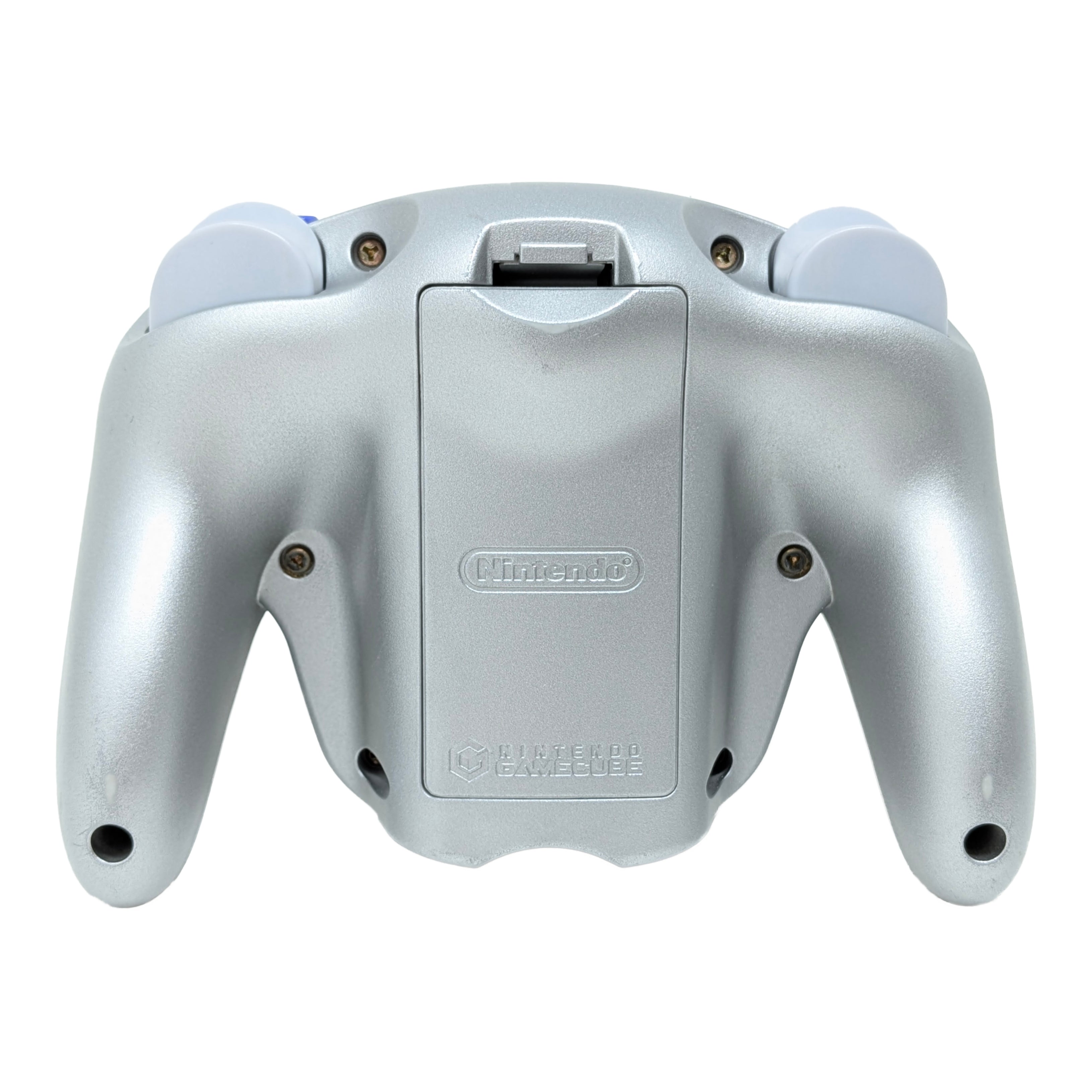 GameCube Wavebird Wireless Controller - Platinum - Video Game Accessory - Used - CaveGamers - Image 4