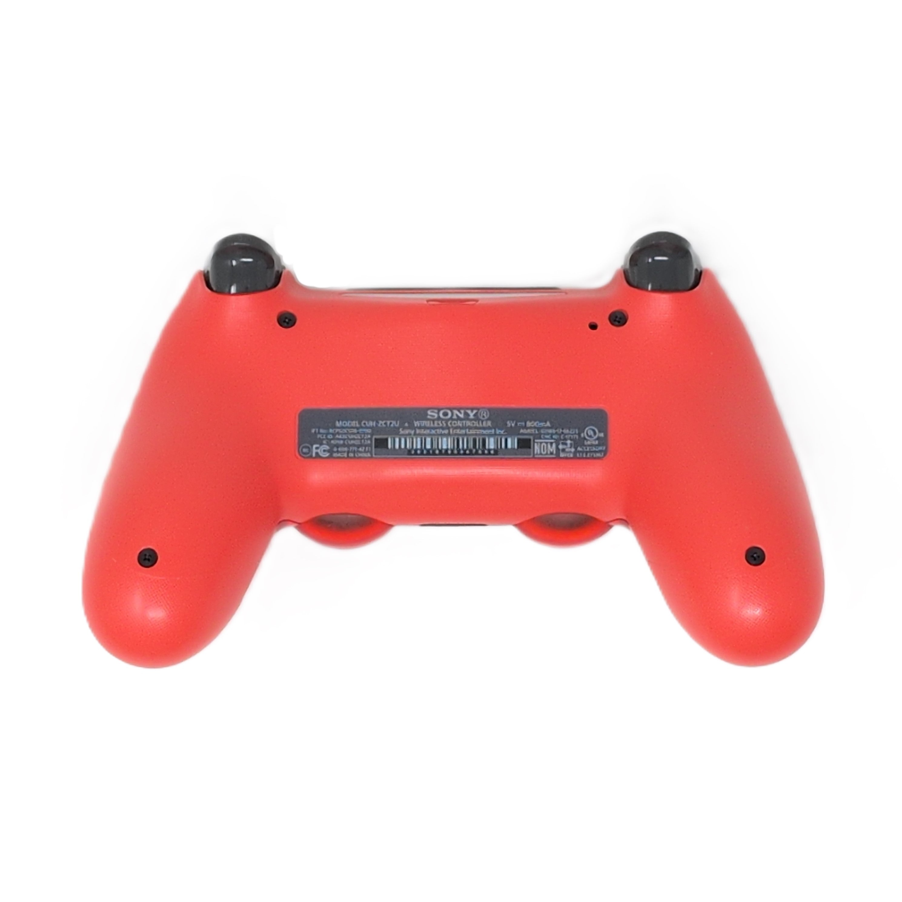 PlayStation 4 Dualshock 4 Wireless Controller - Crystal Red PS4 - Video Game Accessory - Used - CaveGamers - Image 2
