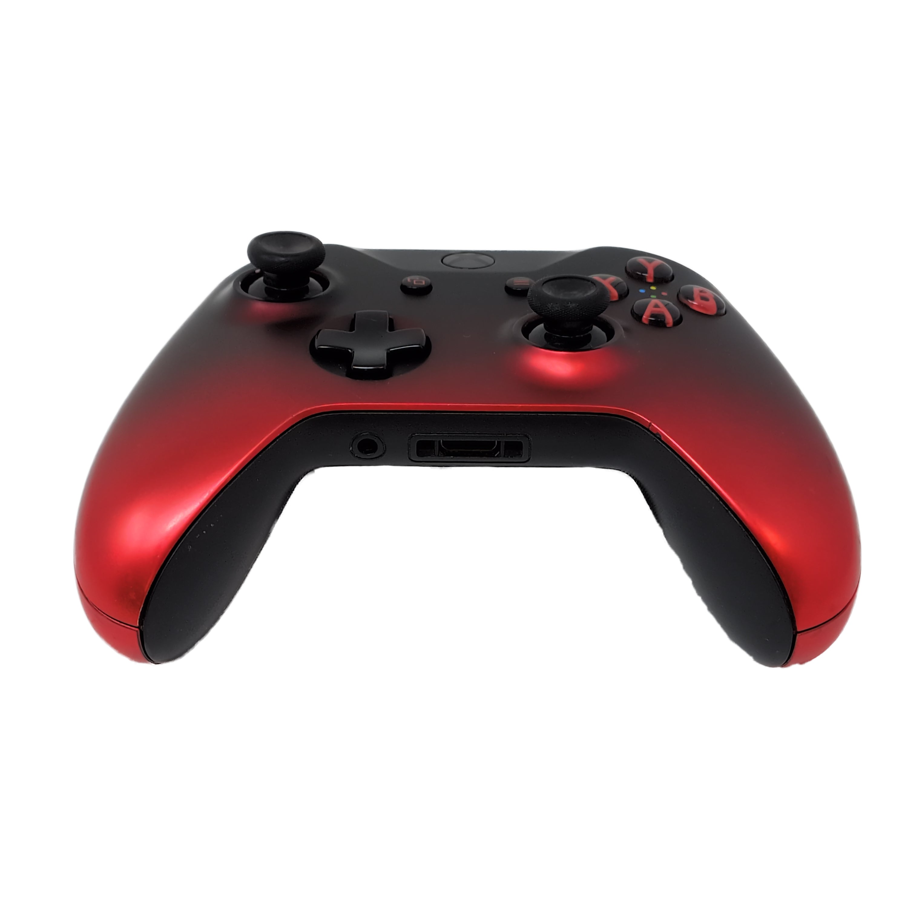 Xbox One Wireless Controller - Volcano Shadow Red - Video Game Accessory - Used - CaveGamers - Image 4