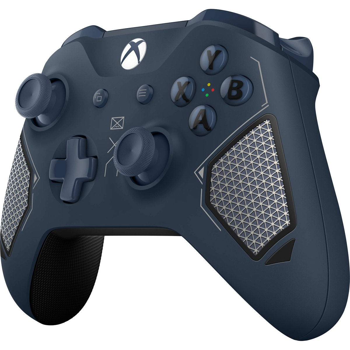Xbox One Wireless Controller - Patrol Tech Blue - Video Game Accessory - Used - CaveGamers - Image 3