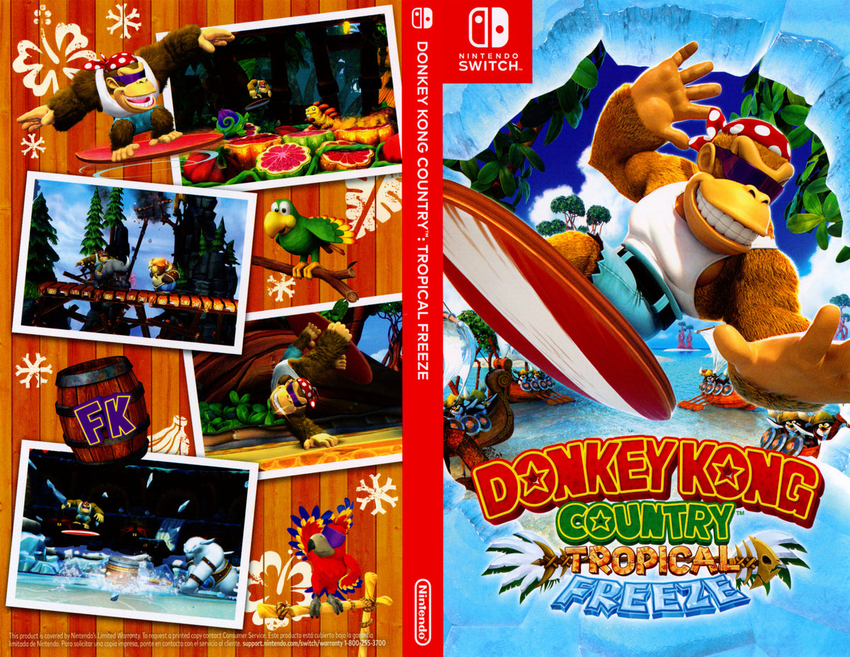 Donkey Kong Country Tropical Freeze Switch - Video Game - Used - CaveGamers - Image 4