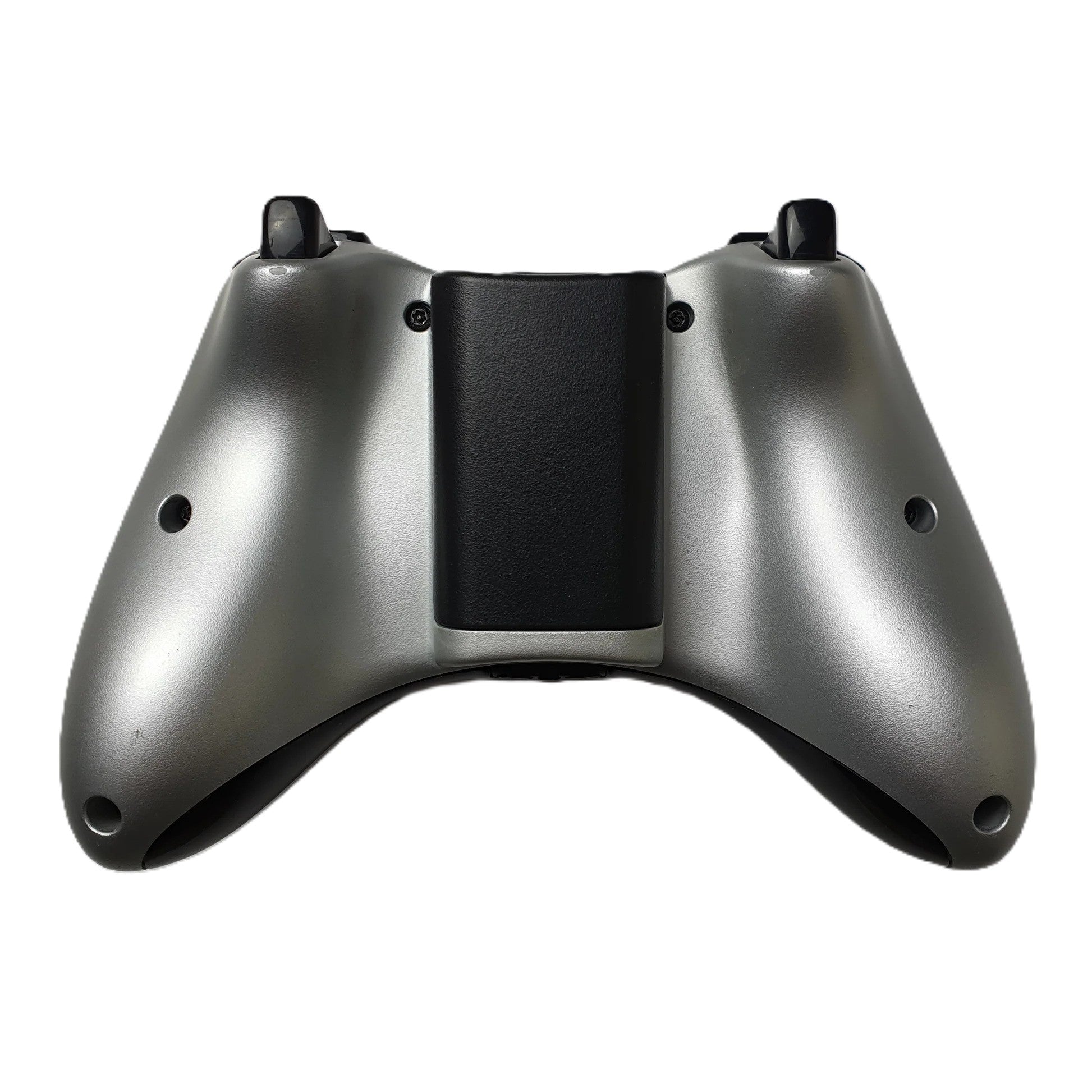 Xbox 360 Wireless Controller - Silver - Video Game Accessory - Used - CaveGamers - Image 3