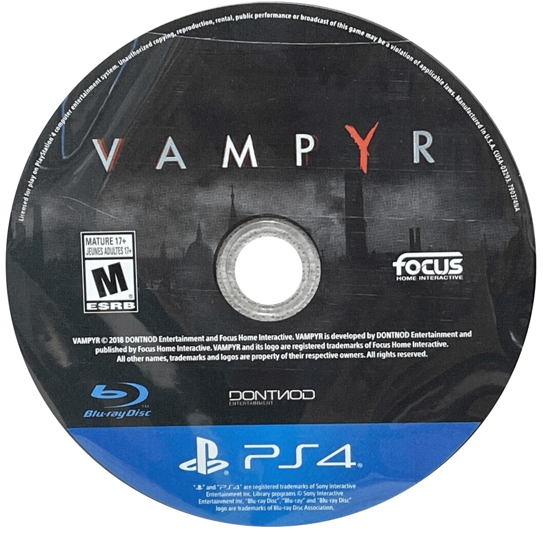 Vampyr PS4 - Video Game - Used - CaveGamers - Image 3