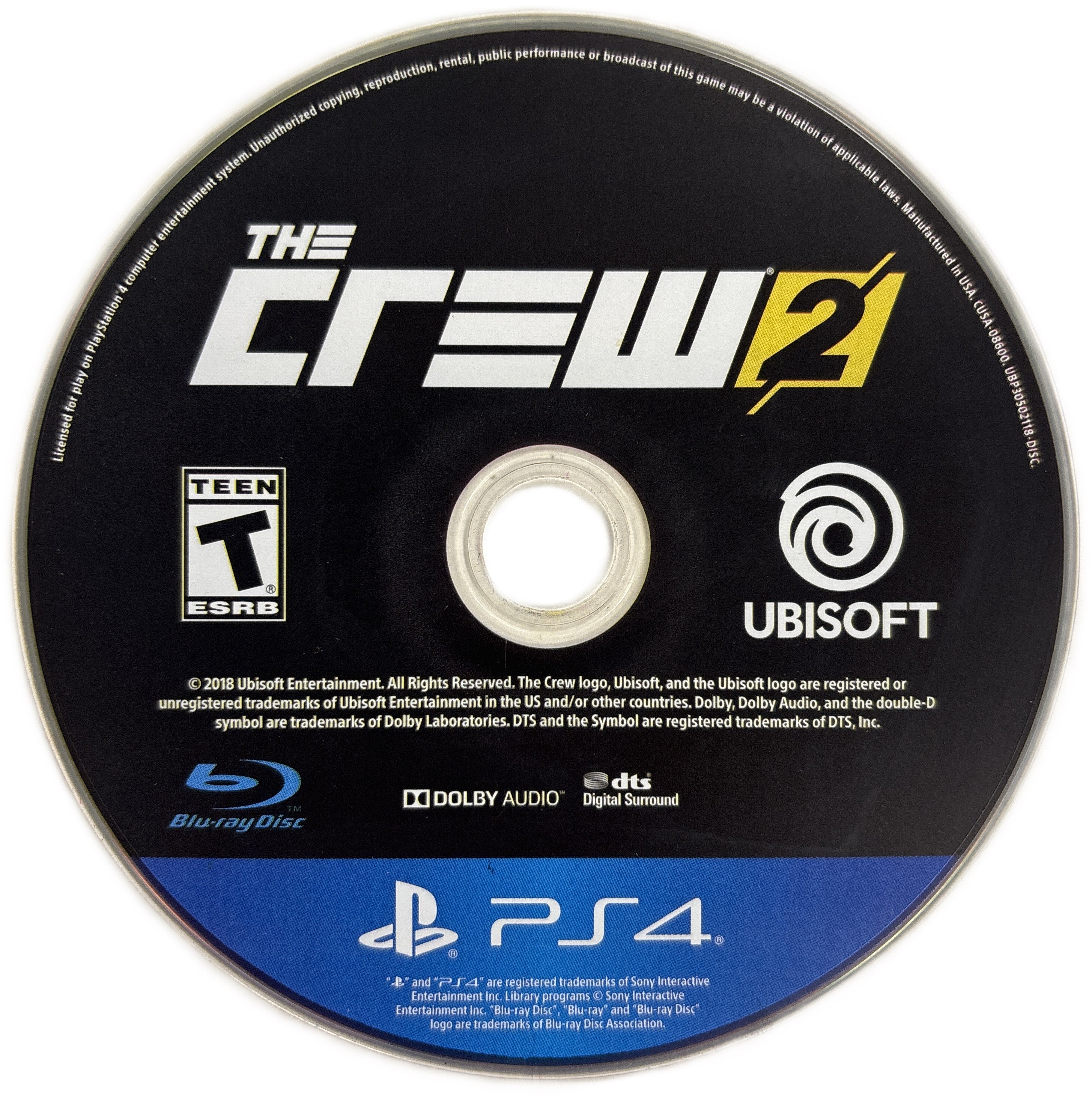 The Crew 2 PS4 - Video Game - Used - CaveGamers - Image 3