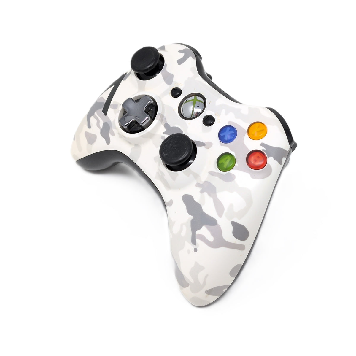 Xbox 360 Wireless Controller - Arctic Camo - Video Game Accessory - Used - CaveGamers - Image 5