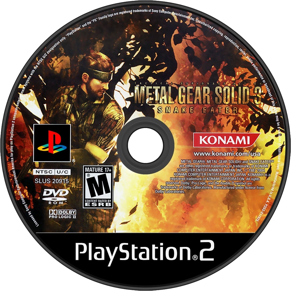 Metal Gear Solid 3: Snake Eater PS2 - Video Game - Used - CaveGamers - Image 3