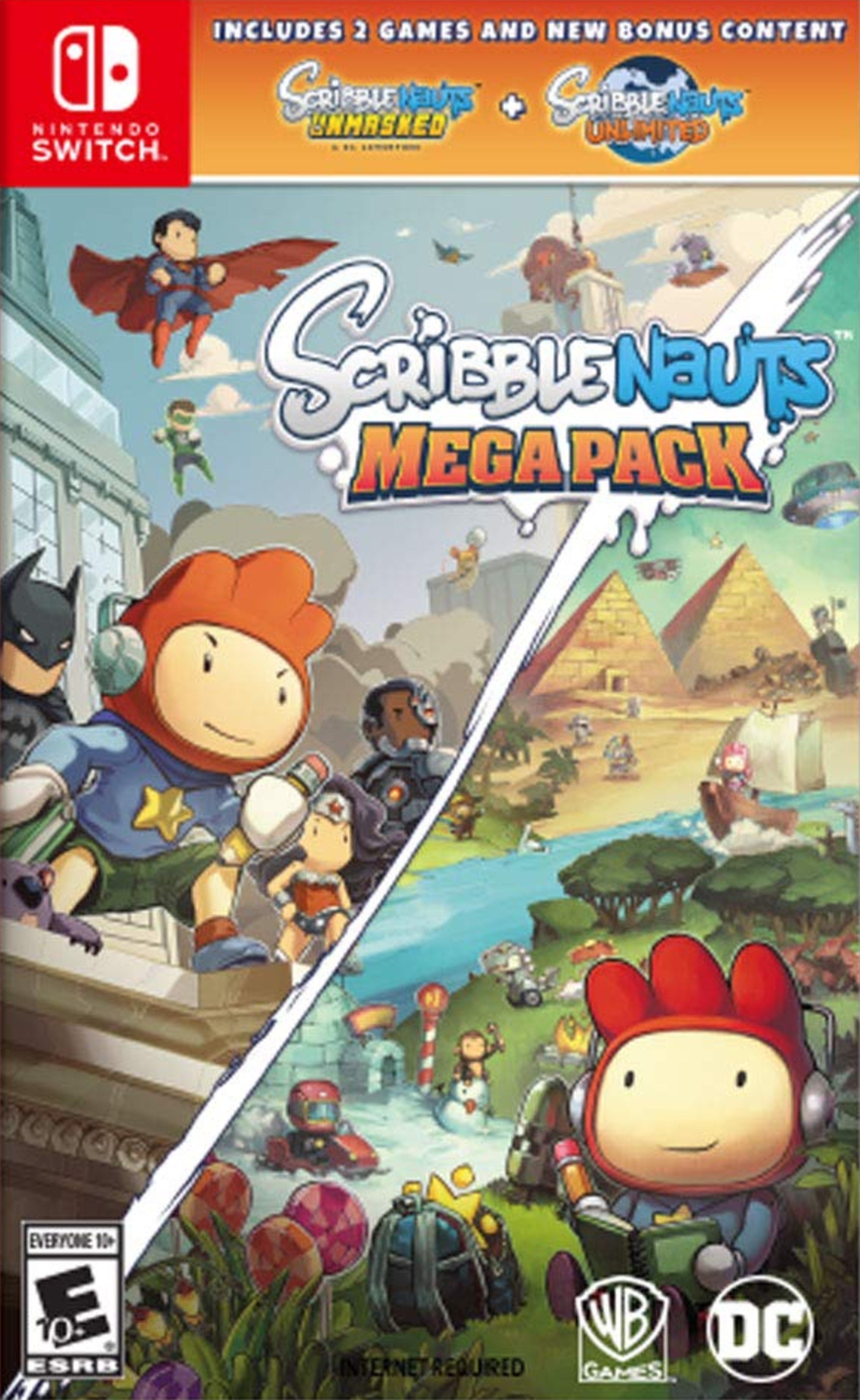 Scribblenauts Mega Pack Switch - Video Game - Used - CaveGamers