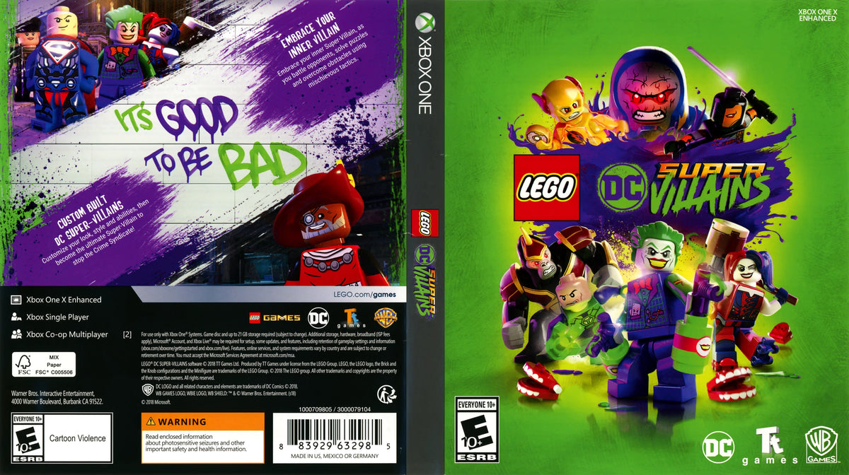LEGO DC Super Villains Xbox One - Video Game - Used - CaveGamers - Image 3