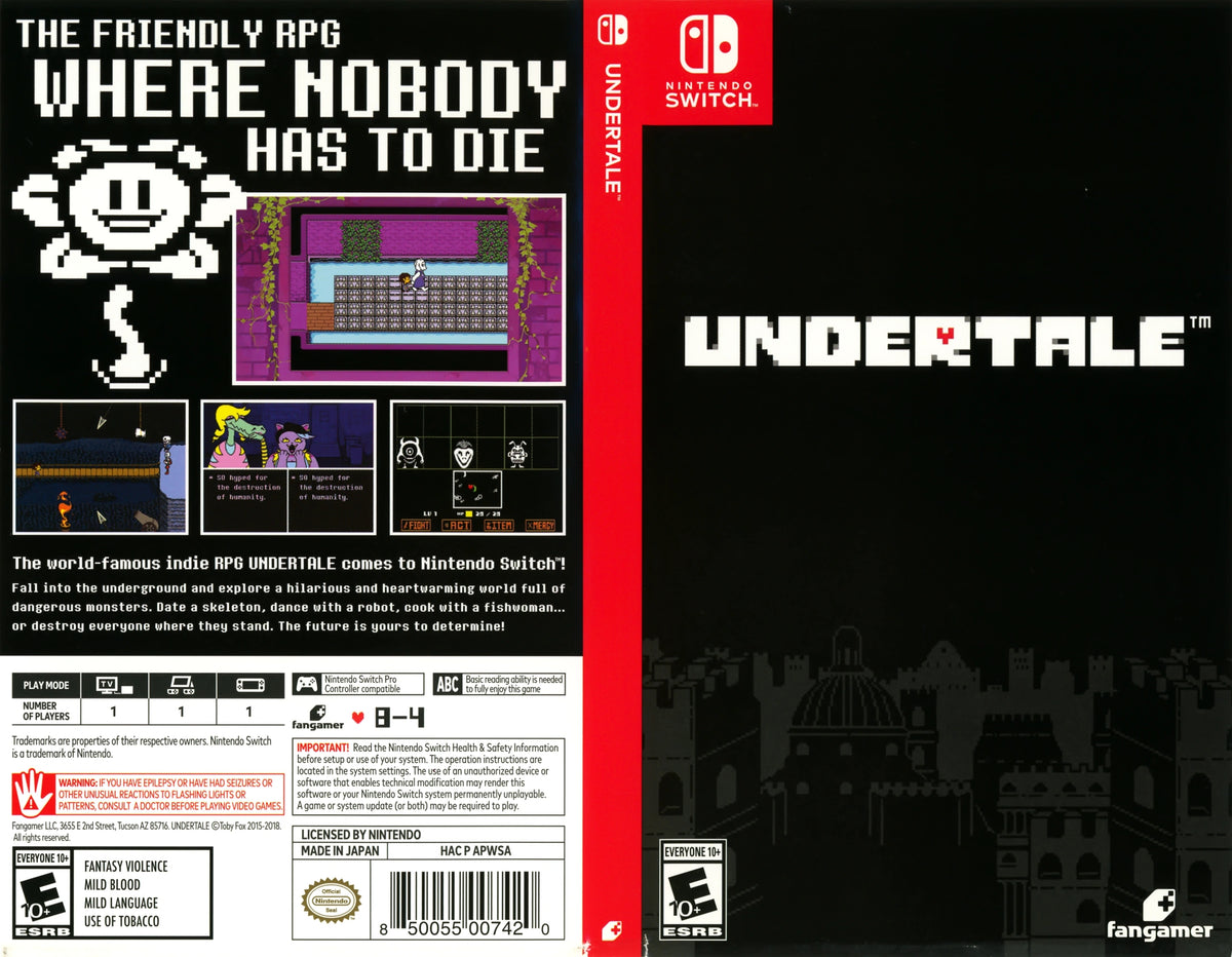 Undertale Switch - Video Game - Used - CaveGamers - Image 3