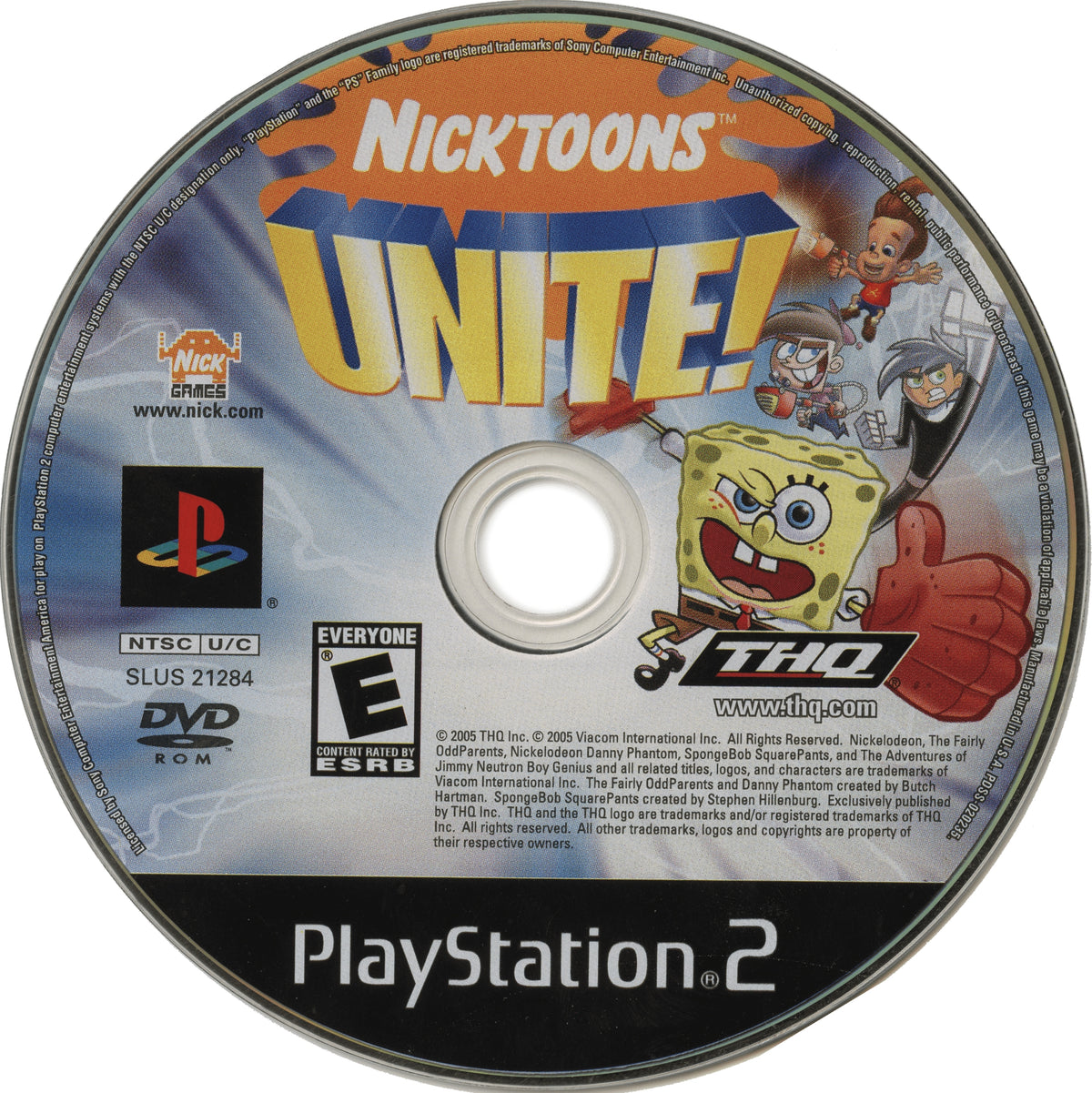Nicktoons Unite! PS2 - Video Game - Used - CaveGamers - Image 3