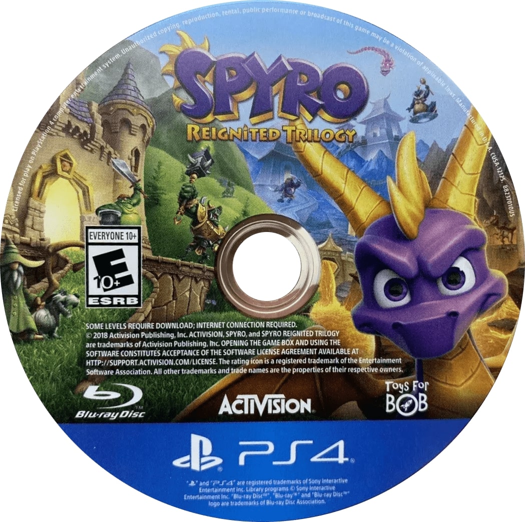 Spyro Reignited Trilogy PS4 - Video Game - Used - CaveGamers - Image 3