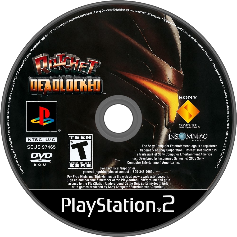 Ratchet Deadlocked PS2 - Video Game - Used - CaveGamers - Image 3