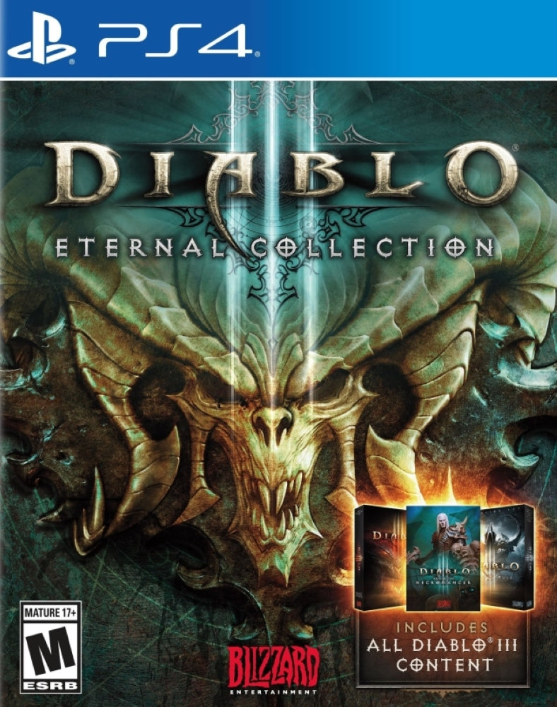 Diablo III Eternal Collection PS4 - Video Game - Used - CaveGamers