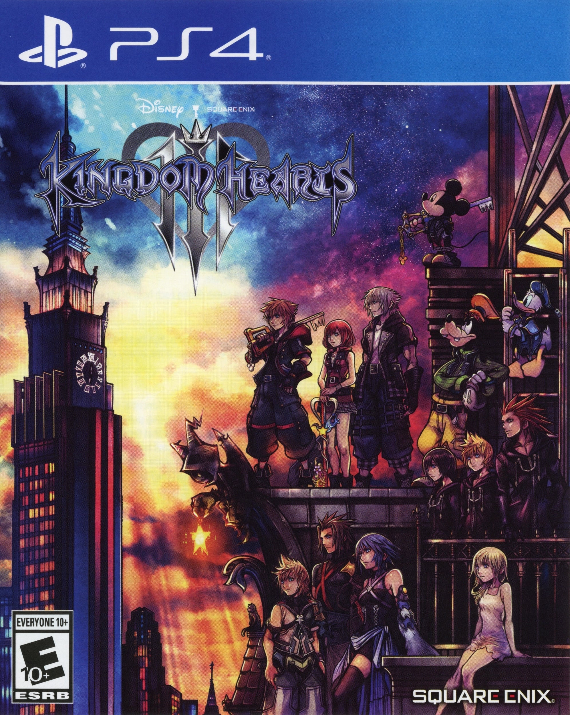 Kingdom Hearts III PS4 - Video Game - Used - CaveGamers