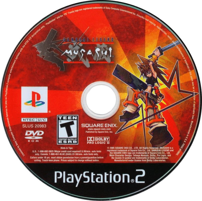 Samurai Legend Musashi PS2 - Video Game - Used - CaveGamers - Image 3